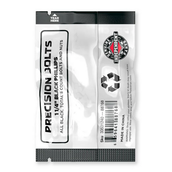 Montażówki Independent Krzyżak In Black 1.25