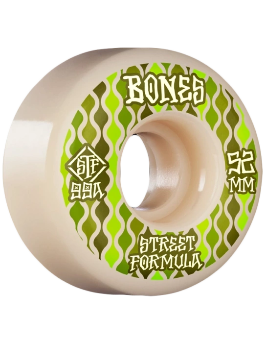 Koła deskorolkowe Bones Retros V2 Locks 52 mm Street Tech Formula 99a