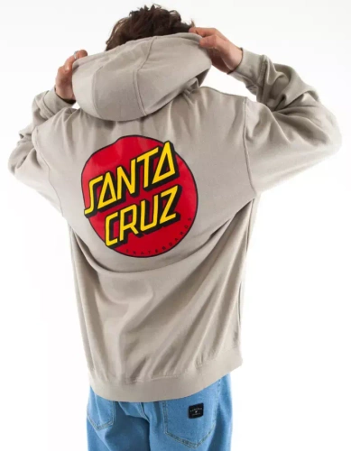 Bluza Z Kapturem Santa Cruz Classic Dot Chest Nickel