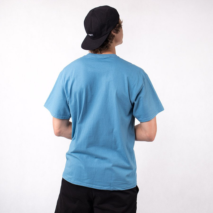 Koszulka Huf Essentials Og Logo Columbia Blue