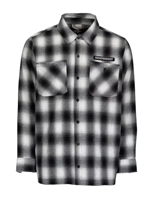 Koszula Independent Tilden Flannel Black/White
