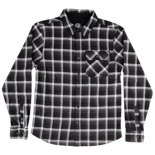 Koszula męska Santa Cruz Classic L/S Flannel Top czarna