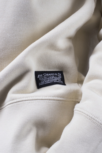 Bluza Levi's® Skate Men's New Quarter Zip Rat King Off White