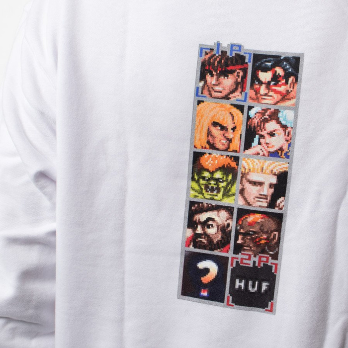 Bluza Z Kapturem Huf X Street Fighter Arcade