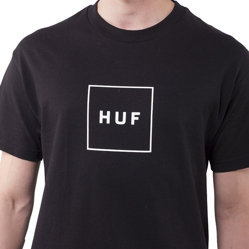 Koszulka Męska Huf Essential Box Logo Blk