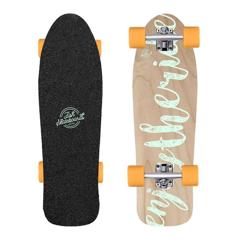 Deskorolka Fish Skateboards Cruiser 28" Enjoy Orange