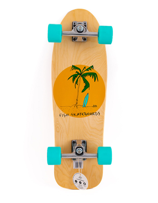 Deskorolka Fish Skateboards Surf Skate Palm Beach 28"