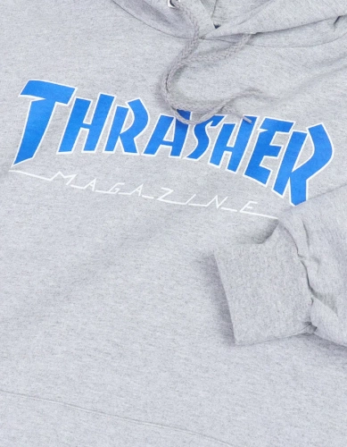 Bluza z kapturem Thrasher Outlined Light Steel Blue