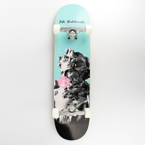 Deskorolka kompletna Fish Skateboards Standard 8.0" Bubble Gum