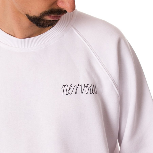 Bluza męska Nervous Crew FA19 Horny Pony White