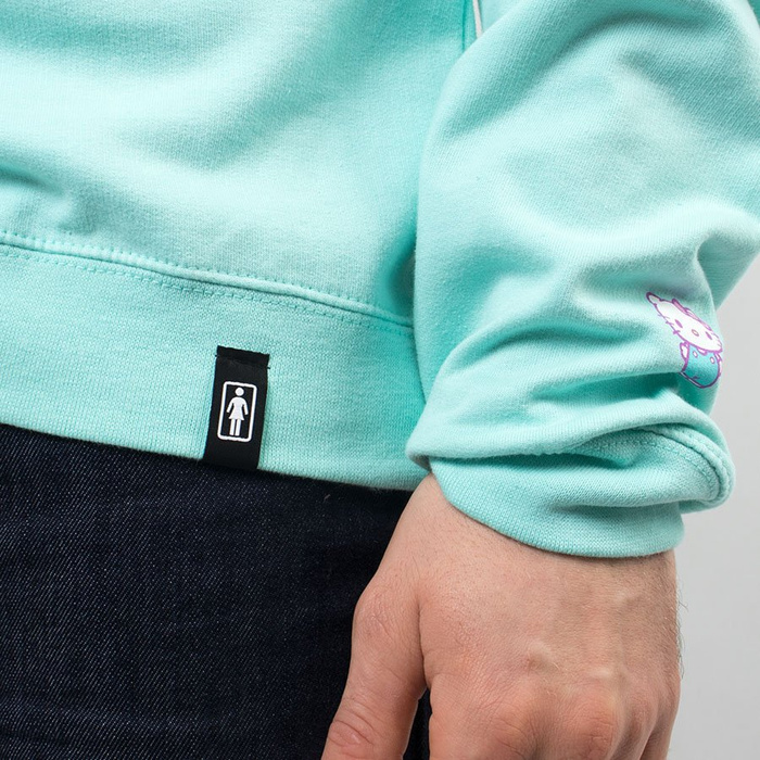 Bluza Girl Crew Character Mint