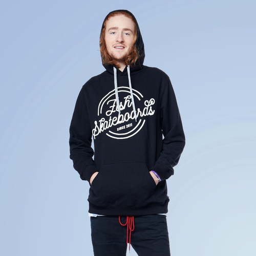 Bluza Z Kapturem Fish Skateboards Fs Retro Logo