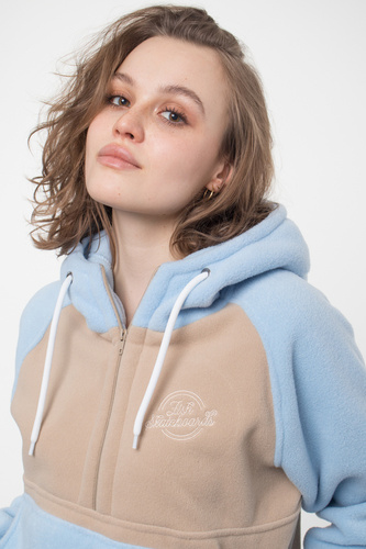 Polar Fish Skateboards Script Blue/Coffee