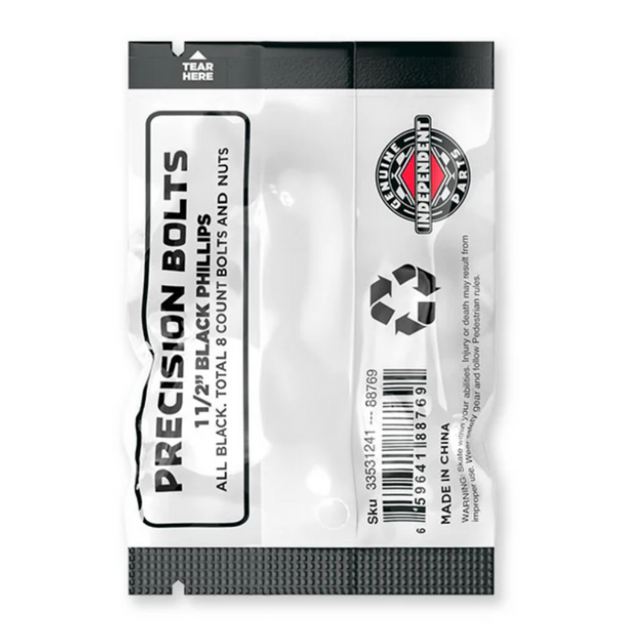 Montażówki Independent Krzyżak In Black 1.50