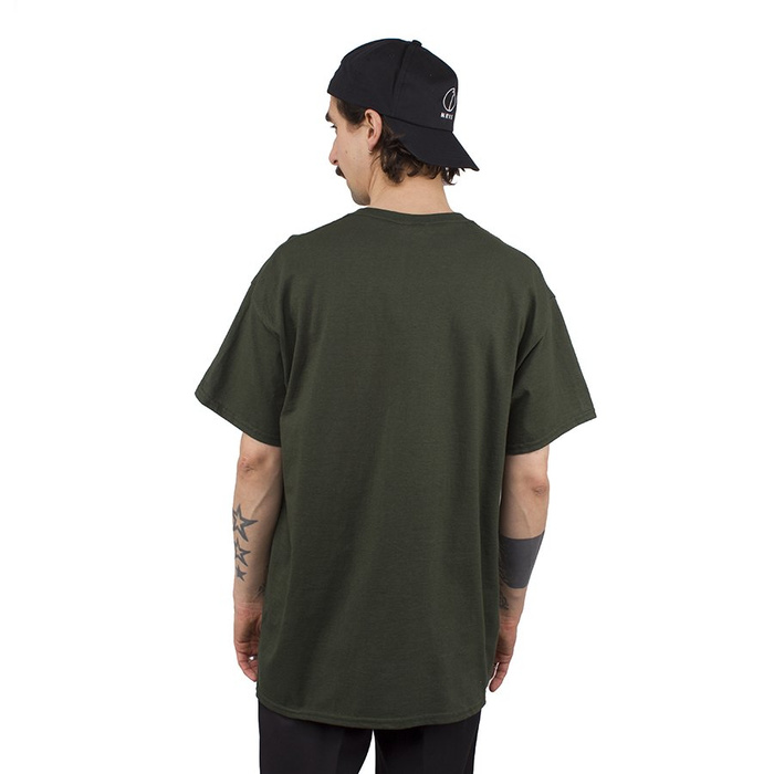 Koszulka Męska Thrasher Flame Logo Green