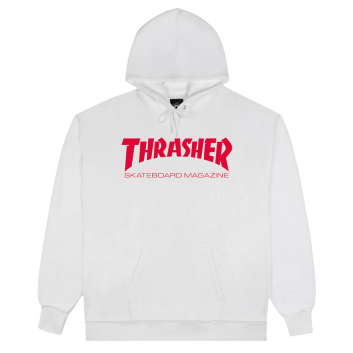 Bluza Thrasher Skate Mag Hood White/Red