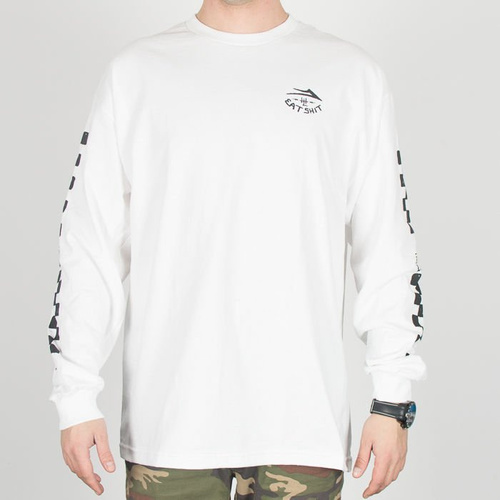 Koszulka Lakai Ls Sp18 X Hard Luck Eat Wht