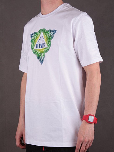 Koszulka Nervous Sp14 Mandala Wht