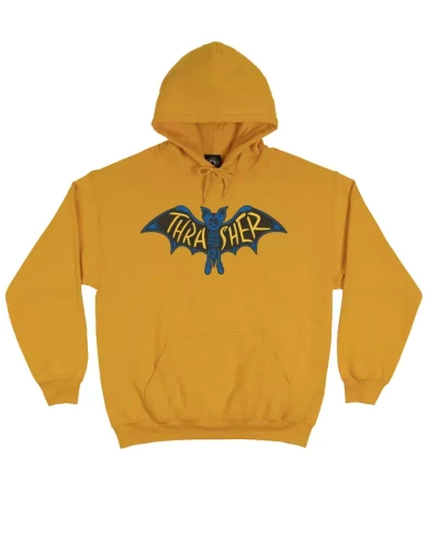 Bluza Thrasher Bat Hood Gold