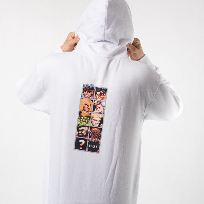 Bluza Z Kapturem Huf X Street Fighter Arcade