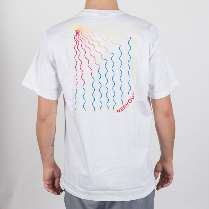 Koszulka Nervous SS19 Sun White