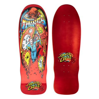 Blat do deskorolki Santa Cruz x Stranger Things Grabke Max Melting Clock 9.7" x 29.4"