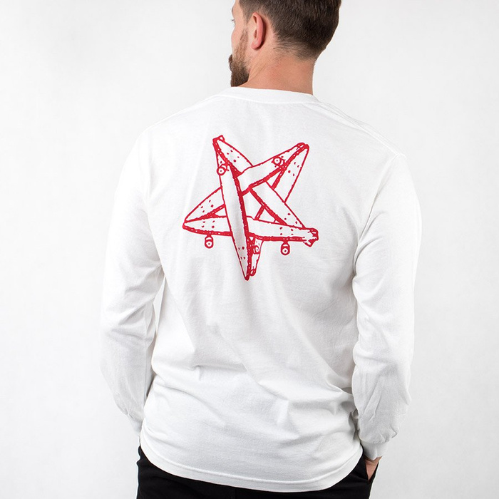 Koszulka Lngsleeve Crailtap Boardagram White