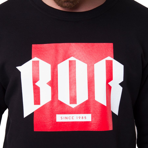 Bluza BOR Crew Color Box Black