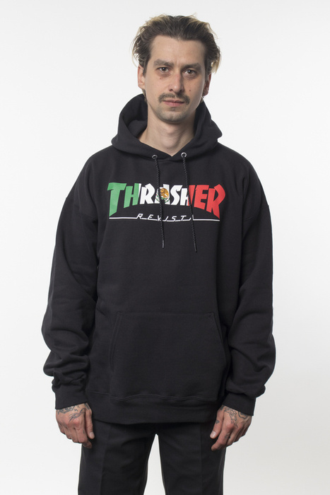Bluza Thrasher Mexico Hood Black