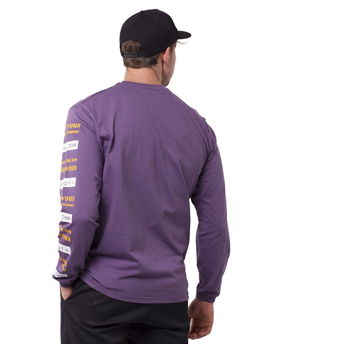Longsleeve męski Nervous Repeat grape