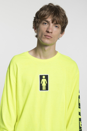 Koszulka Girl Ls Tokyo Speed Safety Green