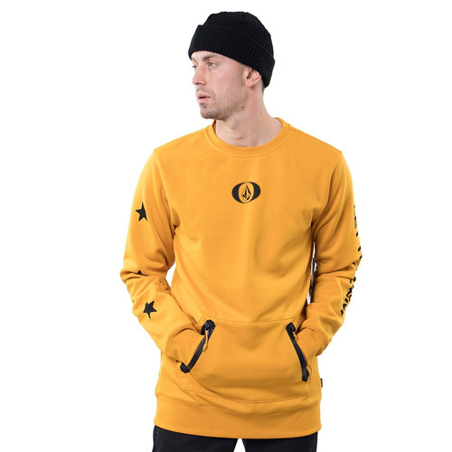Bluza Volcom Crew Let it Storm Gold 