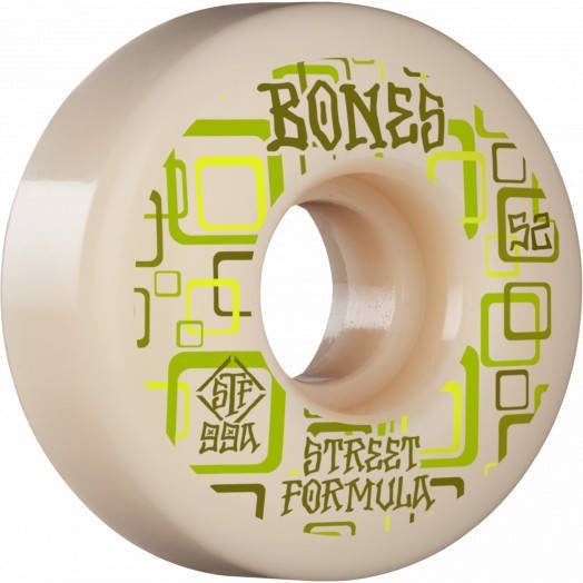 Koła Do Deskorolki Bones Retros V3 Slims 52mm Street Tech Formula 99a (4szt.)