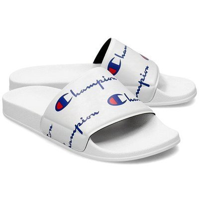 Klapki Damskie Champion Slide Pd White