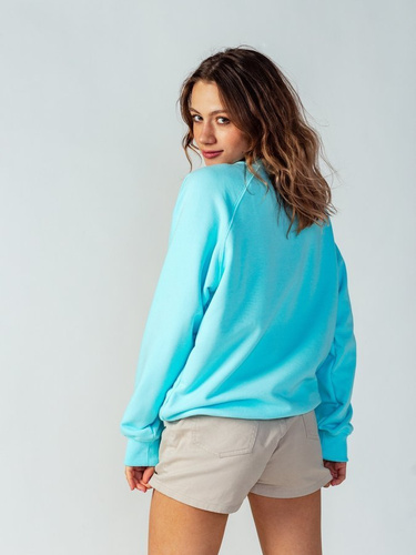 Bluza Crew Fish Skateboards Surf Mint