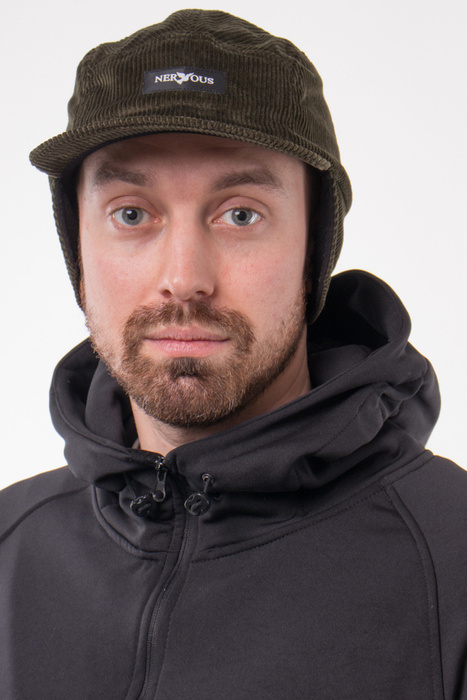 Bluza Nervous Hood Sl Initial Black