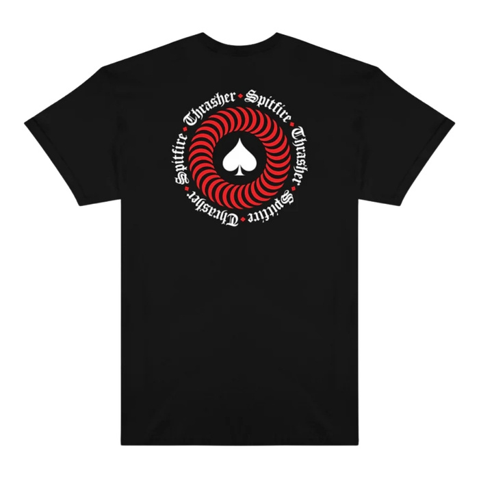 Koszulka Thrasher x Spitfire The End Oath czarna