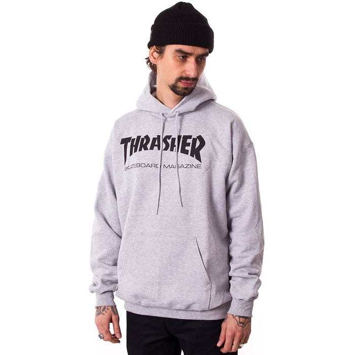 Bluza Thrasher Hood Skate Mag Grey