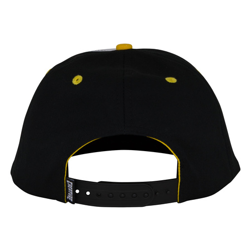 Czapka z daszkiem Creature Inferno Snapback Hat biało-czarno-złota