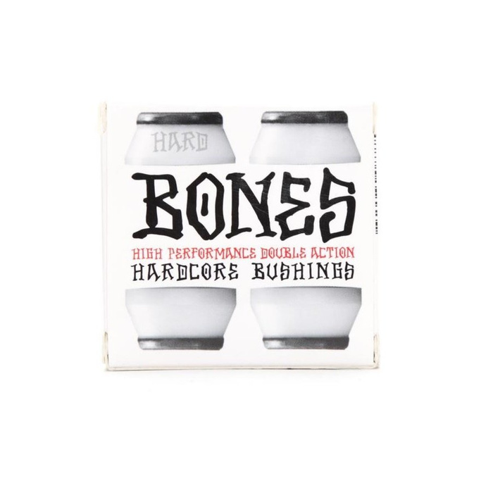 Gumki Bones Hardcore Bushings High Performance Double Action White / Black