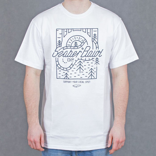 KOSZULKA SZABER BOWL BIAŁA