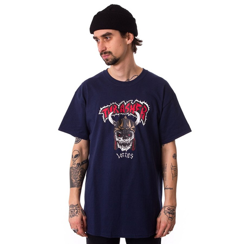 Koszulka Męska Thrasher Lotties Navy