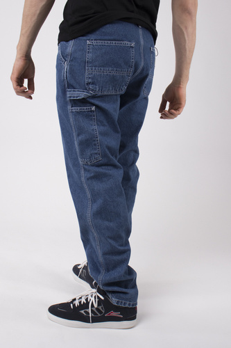 Spodnie Carhartt WIP Ruck Single Knee Blue