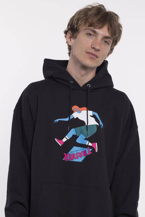 Bluza Thrasher Trasher Tre Hood Black