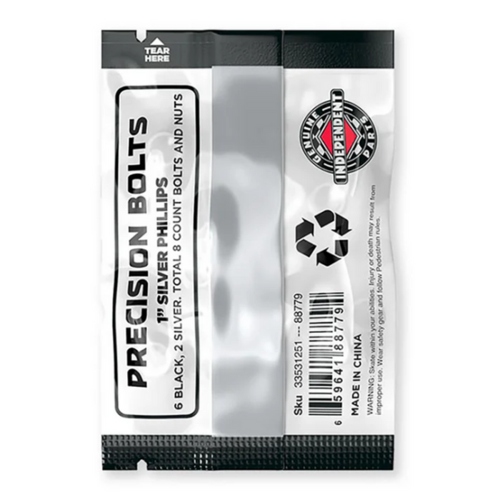 Montażówki Independent Krzyżak In Black/Silver 1