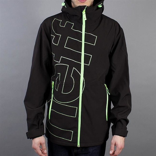 Kurtka NEFF F12 Daily Shell Black/Slime