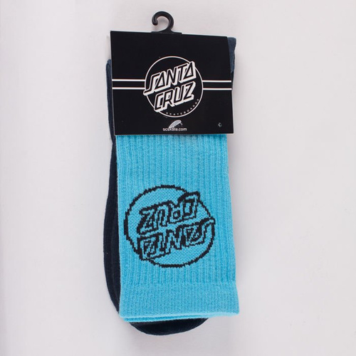 Skarpetki Santa Cruz Opus Fade Blk