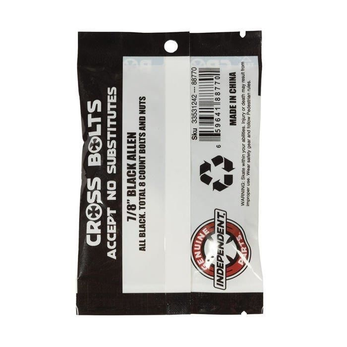 Montażówki Independent Imbus In Black 7/8