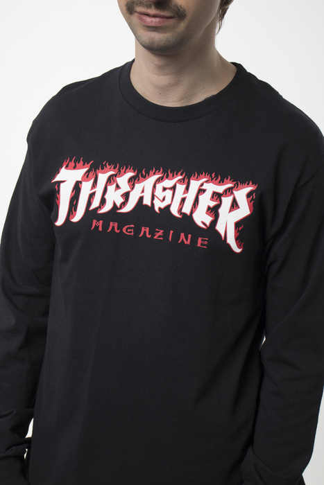 Koszulka Thrasher Longslevee Possessed Logo Blk