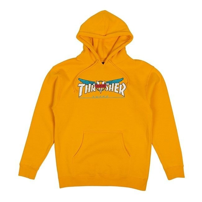 Bluza Z Kapturem Thrasher X Venture Collab Hood Gold